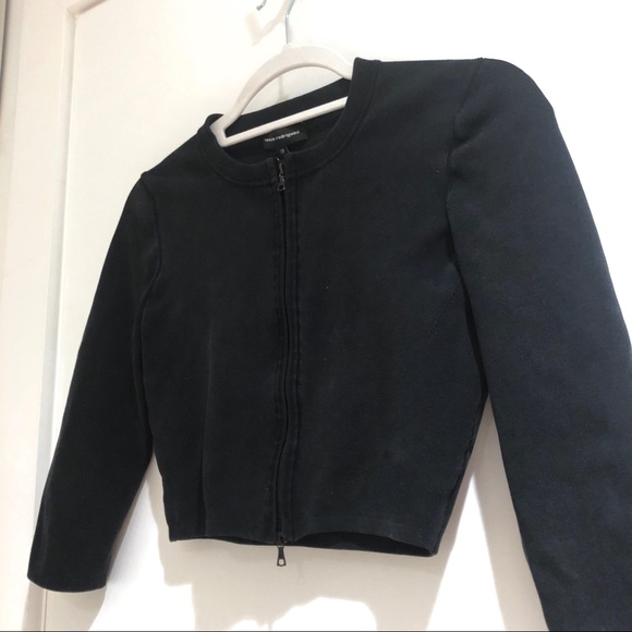 Narciso Rodriguez - Luxury Knit Crop Sweater XS - Picture 2 of 5